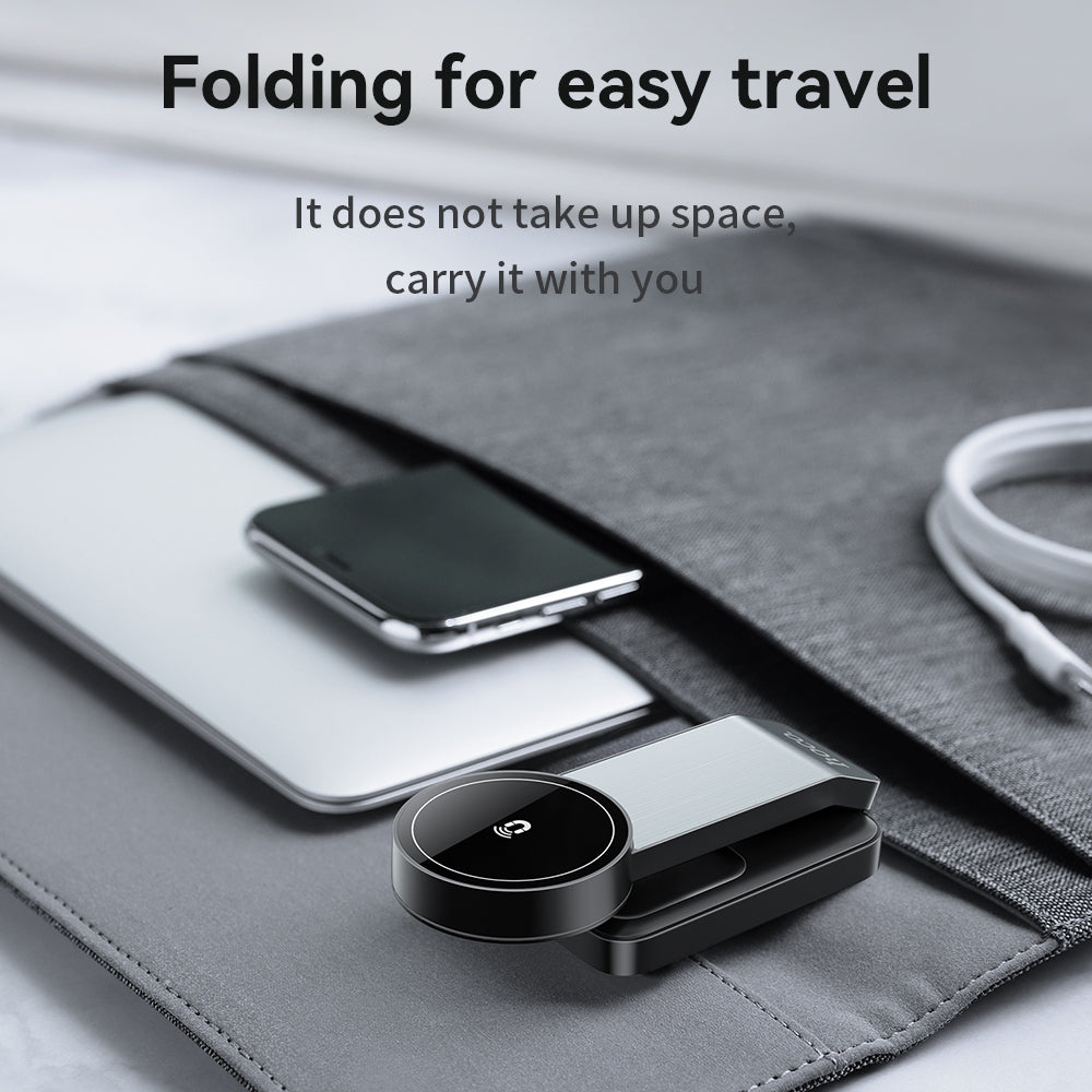 Hoco 3-in-1 MagSafe Wireless Charger 15W Fast Charging Motorcycle Mount CQ3