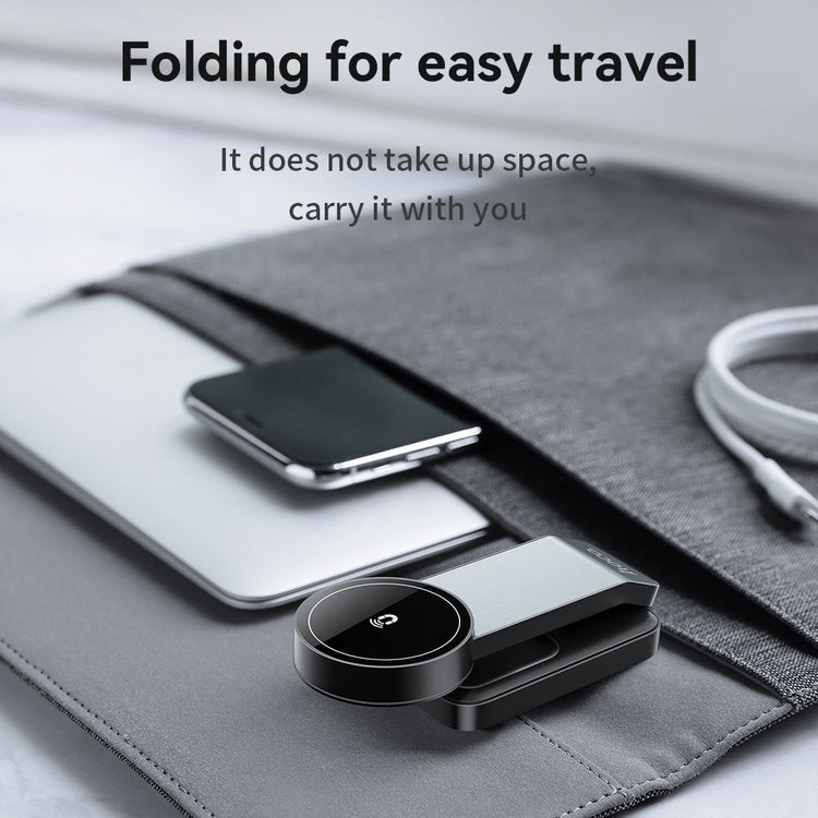Hoco 3-in-1 MagSafe Wireless Charger 15W Fast Charging Motorcycle Mount CQ3