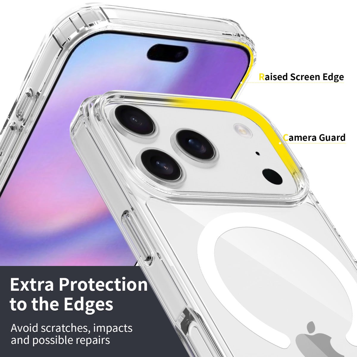 iPhone 16 Pro Blacktech Mag Case MagSafe Magnetic Slim Grip