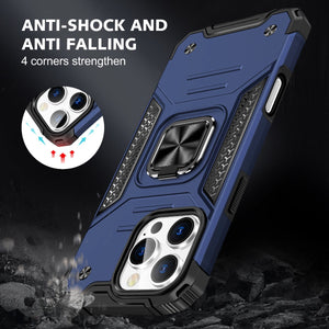 iPhone 16 Pro Blacktech Robot Magnetic Case Magnetic Mount