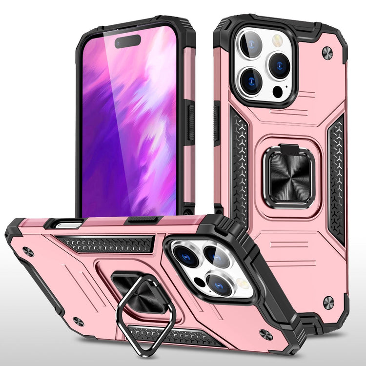 iPhone 16 Pro Blacktech Robot Magnetic Case Magnetic Mount
