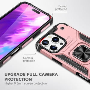 iPhone 16 Pro Blacktech Robot Magnetic Case Magnetic Mount