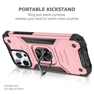iPhone 16 Pro Blacktech Robot Magnetic Case Magnetic Mount
