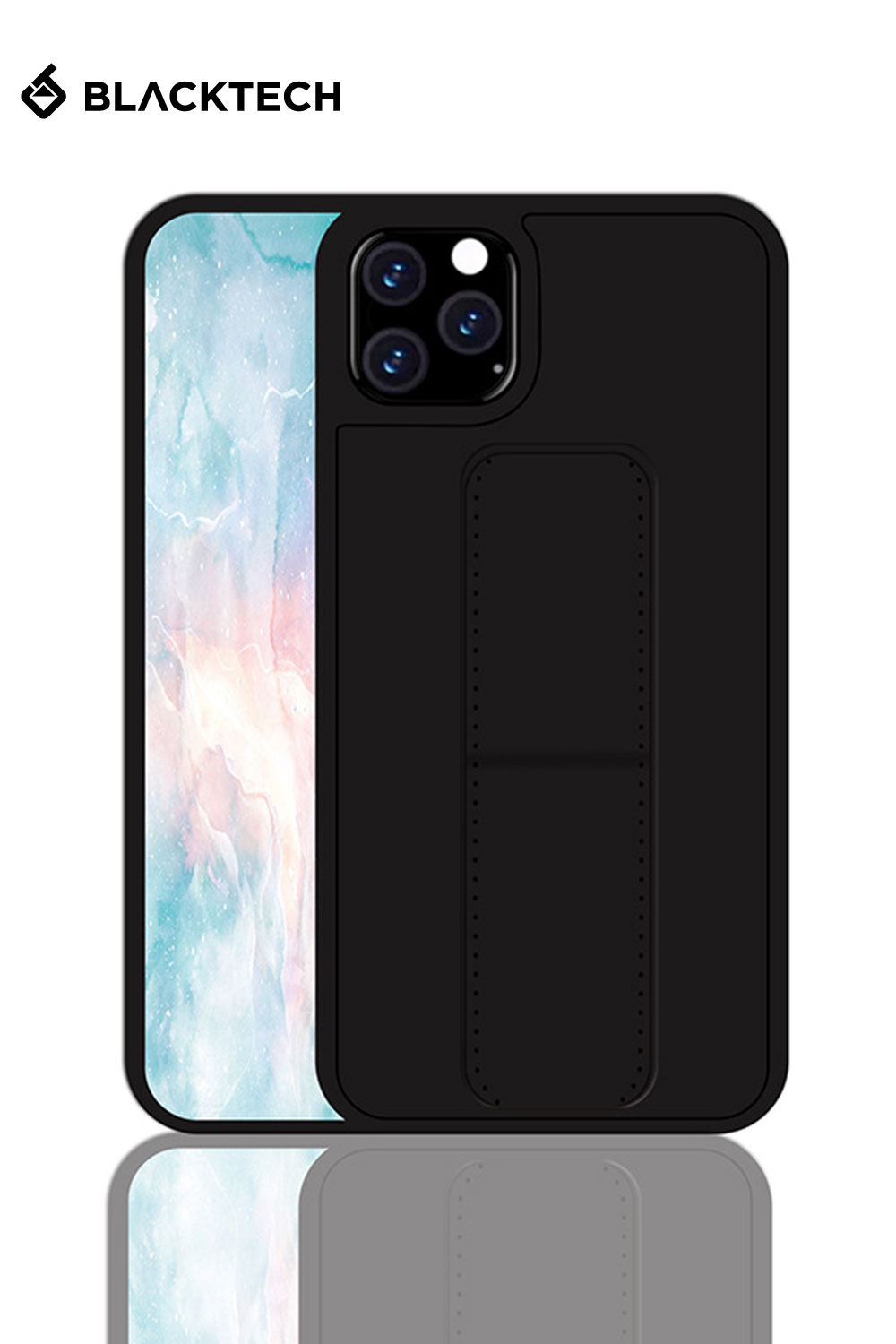 iPhone 16 Pro Blacktech Standing Case Kickstand