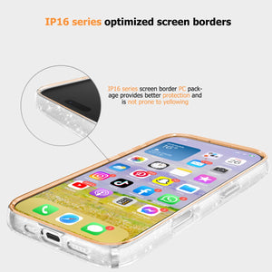 Blacktech iPhone 16 Pro Max Stay Glitter Thick Rugged Protective Case