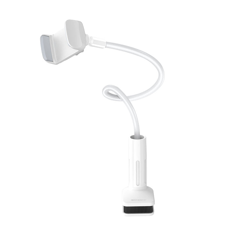Borofone Adjustable Gooseneck Phone Holder with Flexible Clamp Mount