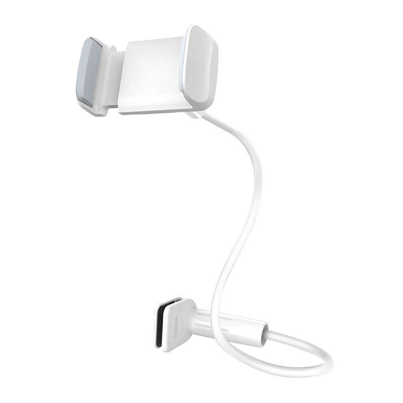 Borofone Adjustable Gooseneck Phone Holder with Flexible Clamp Mount