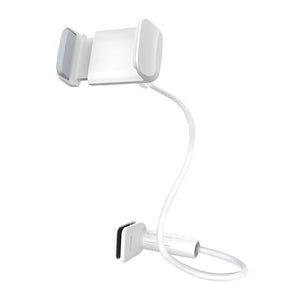 Borofone Adjustable Gooseneck Phone Holder with Flexible Clamp Mount