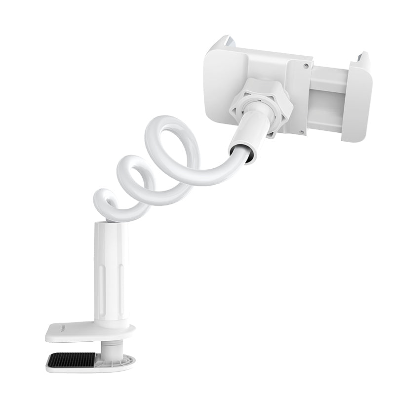 Borofone Adjustable Gooseneck Phone Holder with Flexible Clamp Mount
