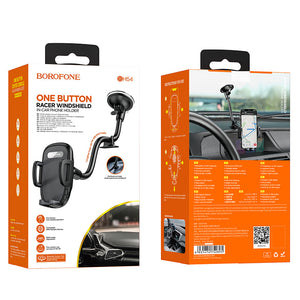 Borofone Windshield Mount Car Phone Holder with Adjustable Viewing Angle