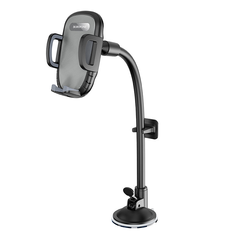 Borofone Windshield Mount Car Phone Holder with Adjustable Viewing Angle