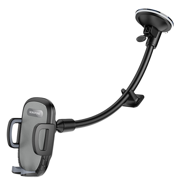 Borofone Windshield Mount Car Phone Holder with Adjustable Viewing Angle