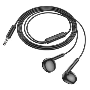 Borofone Universal Wired Earphones with Microphone, Comfortable Fit