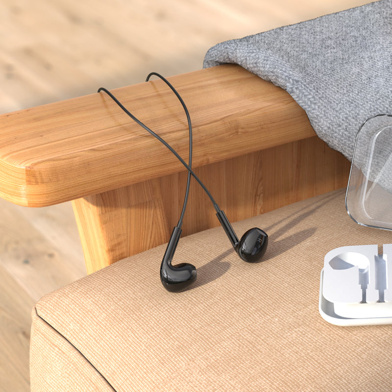 Borofone Max USB-C Wire-Controlled Digital Earphones with Microphone, Comfortable Fit