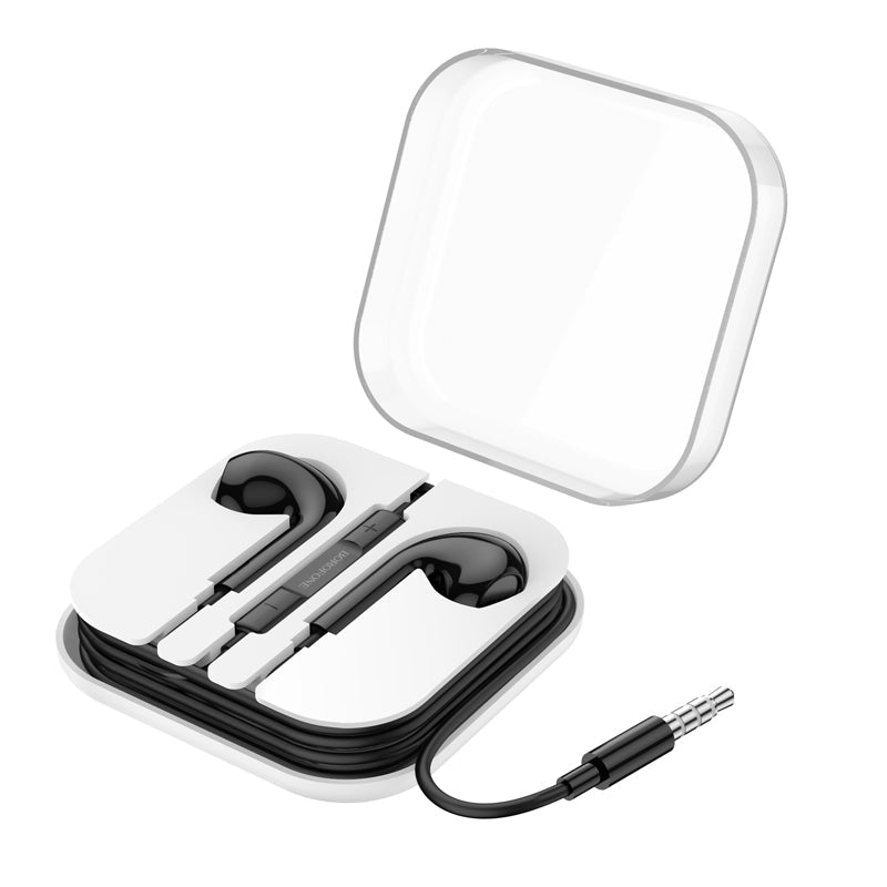 Borofone Max USB-C Wire-Controlled Digital Earphones with Microphone, Comfortable Fit