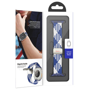 Hoco Apple Watch 38 / 40 / 41 / 42mm Lightweight Nylon Braided Magnetic Buckle Strap