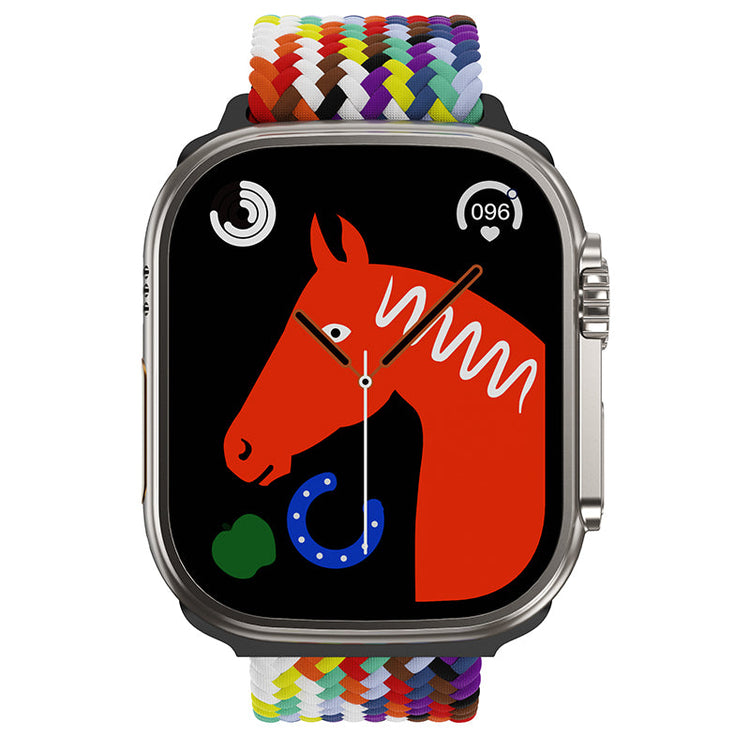 Hoco Apple Watch 44 / 45 / 46 / 49mm Lightweight Nylon Braided Magnetic Buckle Strap