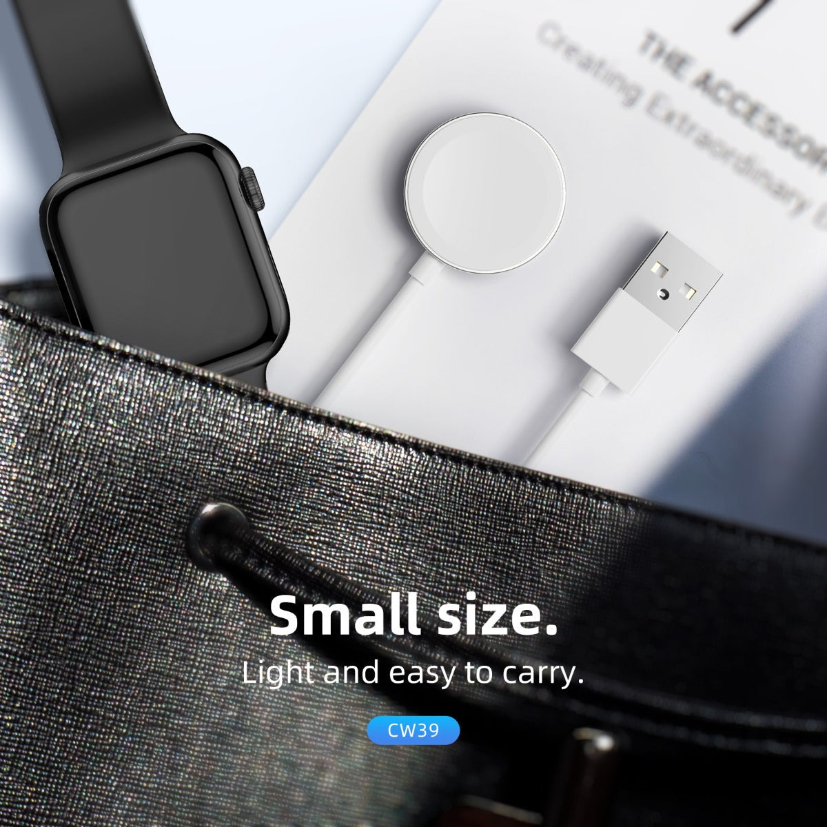 Hoco Magnetic Wireless Charger for Apple Watch with Stable Charging Connection