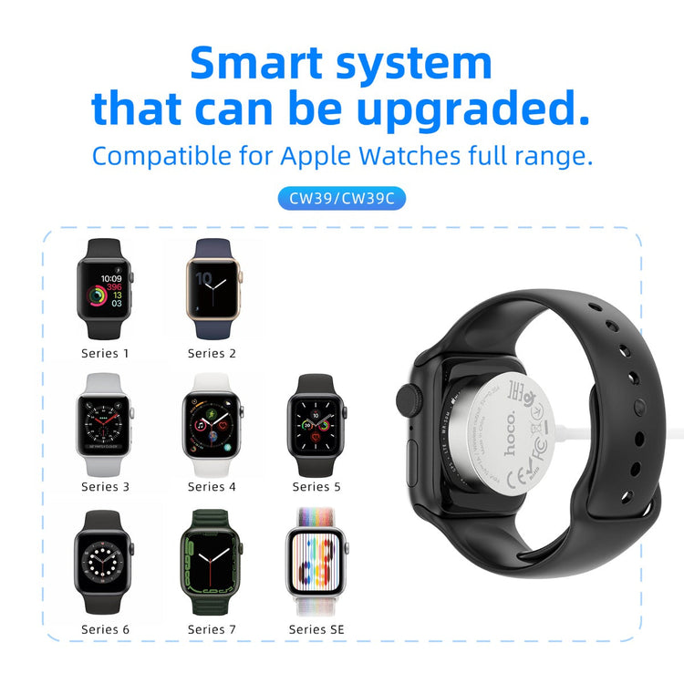 Hoco Magnetic Wireless Charger for Apple Watch with Stable Charging Connection