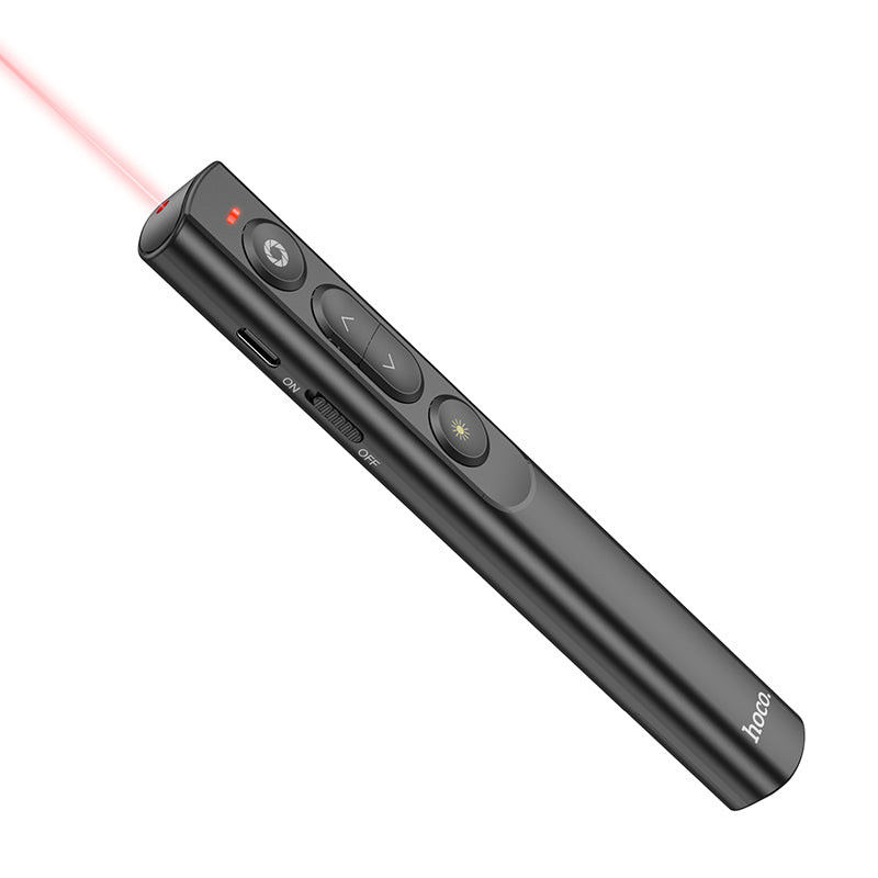 Hoco Wireless PPT Presentation Remote with Laser Pointer for Lectures