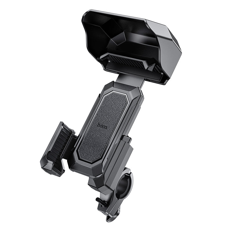 Hoco Universal Bicycle and Motorcycle Phone Holder with Sun Visor Shockproof Mount Black H31