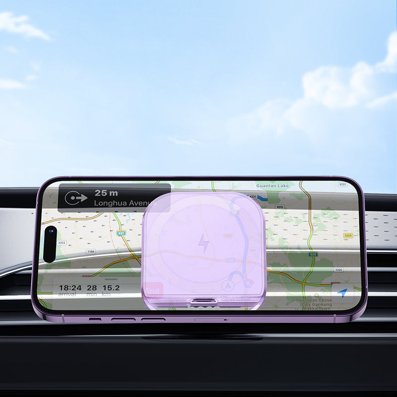 Hoco MagSafe Magnetic Wireless Fast Charging Car Holder for Air Vent Mount