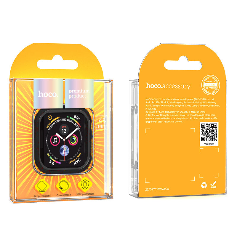 Hoco Apple Watch 7 / 8 / 9 41mm 3D Curved Integrated Protective Case
