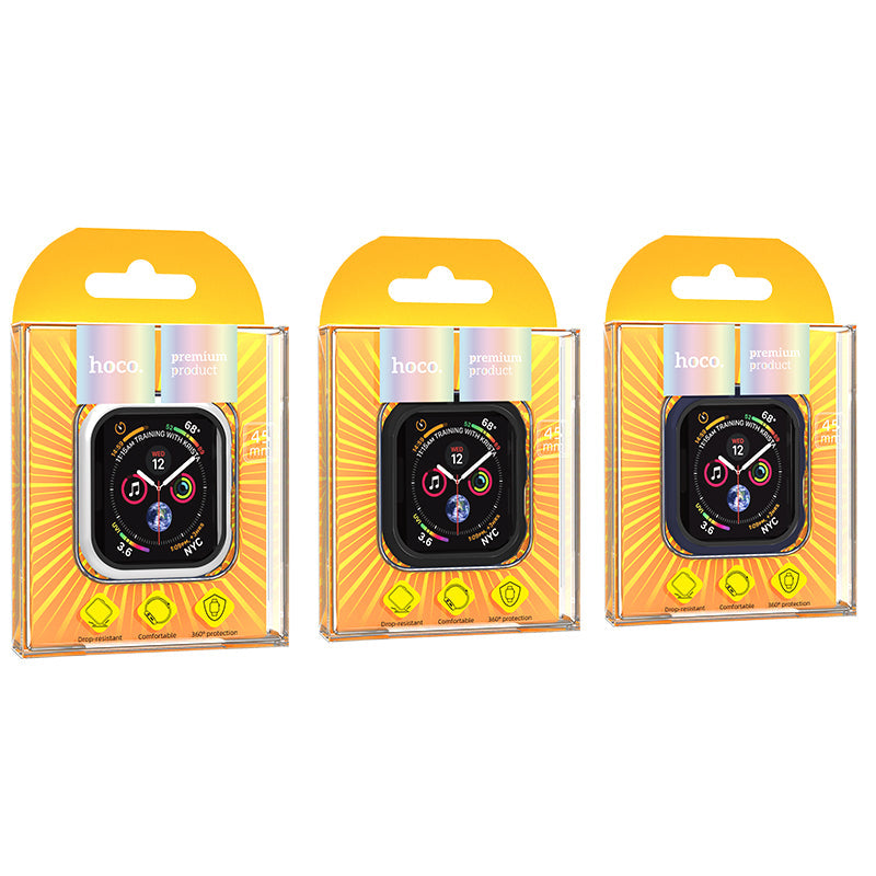Hoco Apple Watch 7 / 8 / 9 45mm 3D Curved Integrated Protective Case