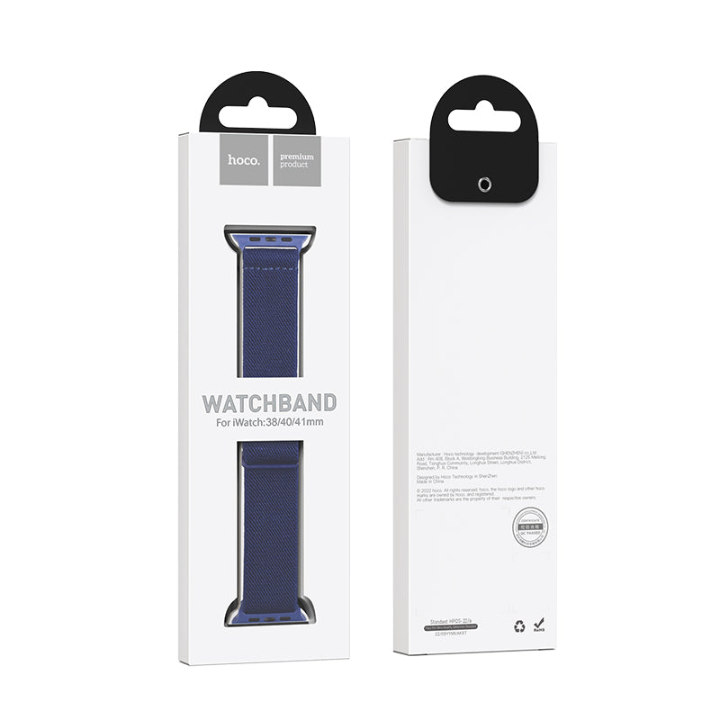 Hoco Apple Watch 44 / 45 / 46 / 49mm Elastic Nylon Strap