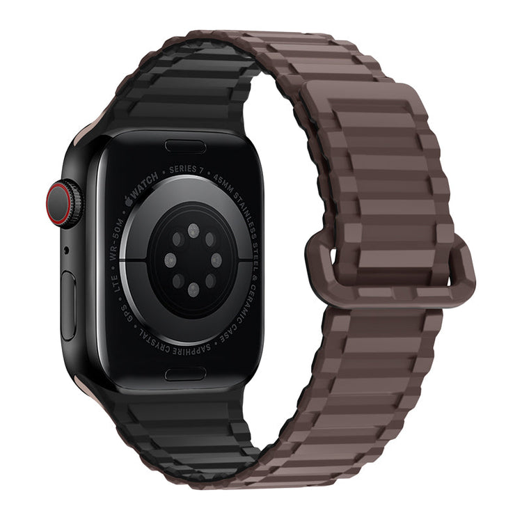 Hoco Apple Watch 44 / 45 / 46 / 49mm Military Pattern Magnetic Silicone Strap