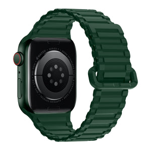 Hoco Apple Watch 44 / 45 / 46 / 49mm Military Pattern Magnetic Silicone Strap