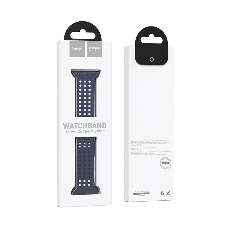 Hoco Apple Watch 44 / 45 / 46 / 49mm Honeycomb Silicone Strap