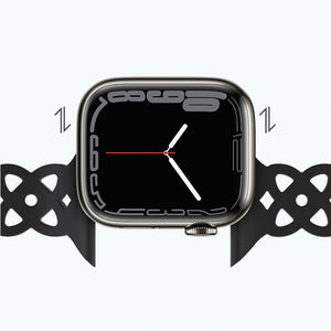 Hoco Apple Watch 44 / 45 / 46 / 49mm Rhombus Hollow Silicone Strap