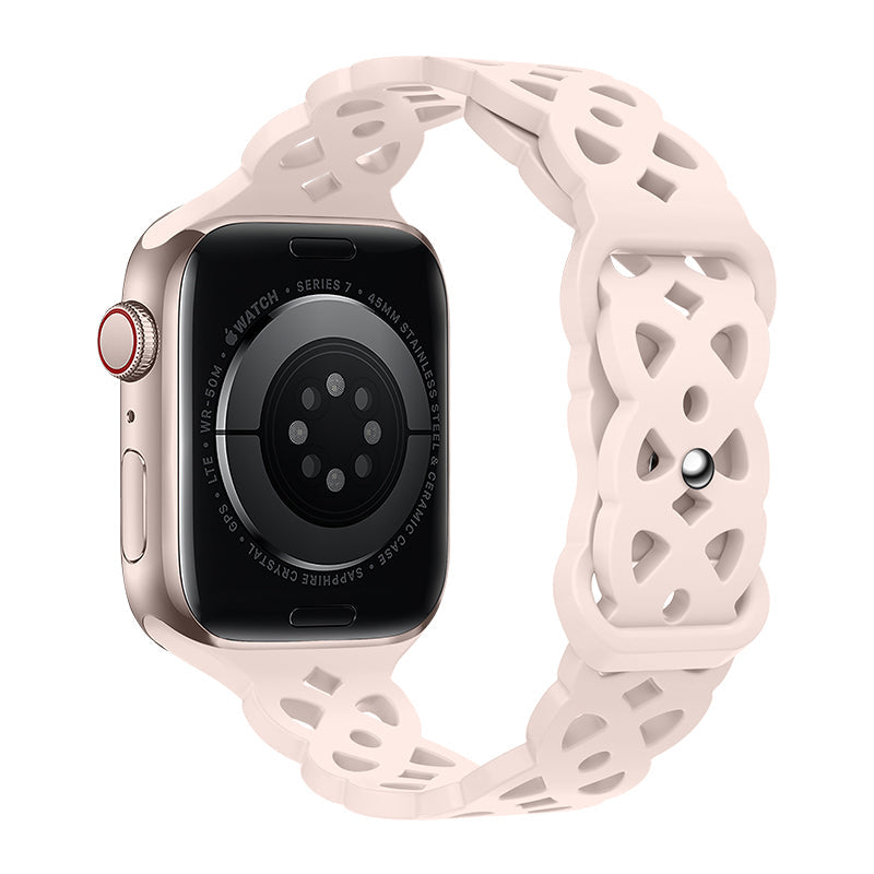 Hoco Apple Watch 38 / 40 / 41 / 42mm Rhombus Hollow Silicone Strap