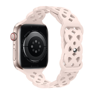 Hoco Apple Watch 44 / 45 / 46 / 49mm Rhombus Hollow Silicone Strap