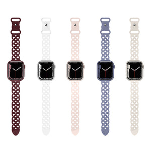 Hoco Apple Watch 44 / 45 / 46 / 49mm Rhombus Hollow Silicone Strap
