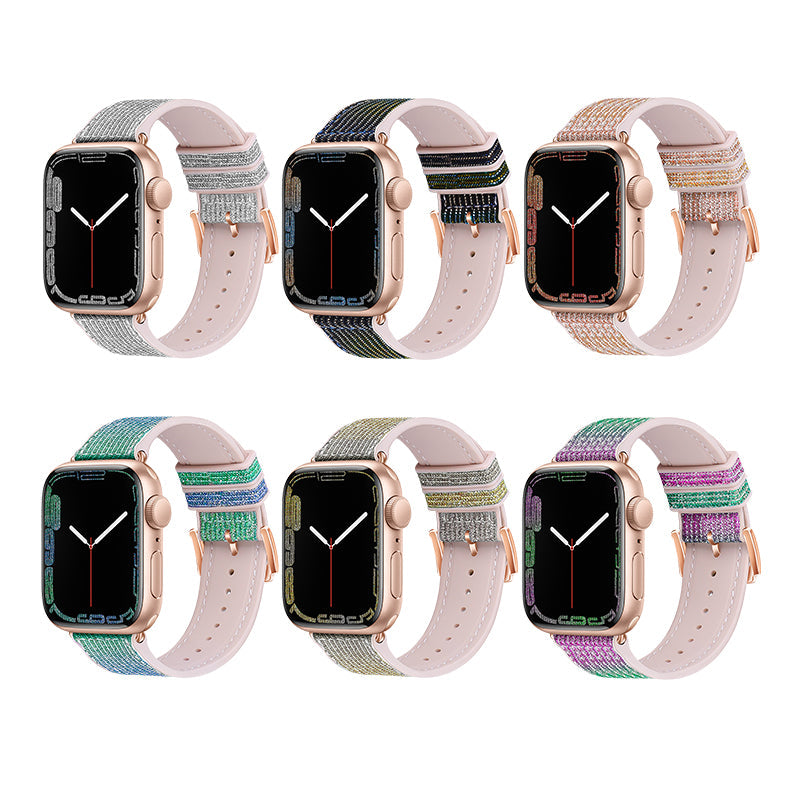 Hoco Apple Watch 38 / 40 / 41 / 42mm Double-Section Colour-Changing Silicone Strap