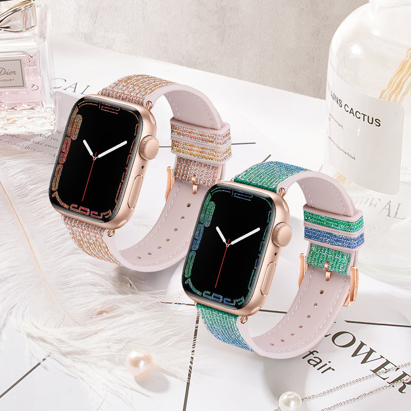 Hoco Apple Watch 38 / 40 / 41 / 42mm Double-Section Colour-Changing Silicone Strap