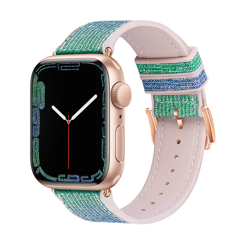 Hoco Apple Watch 38 / 40 / 41 / 42mm Double-Section Colour-Changing Silicone Strap