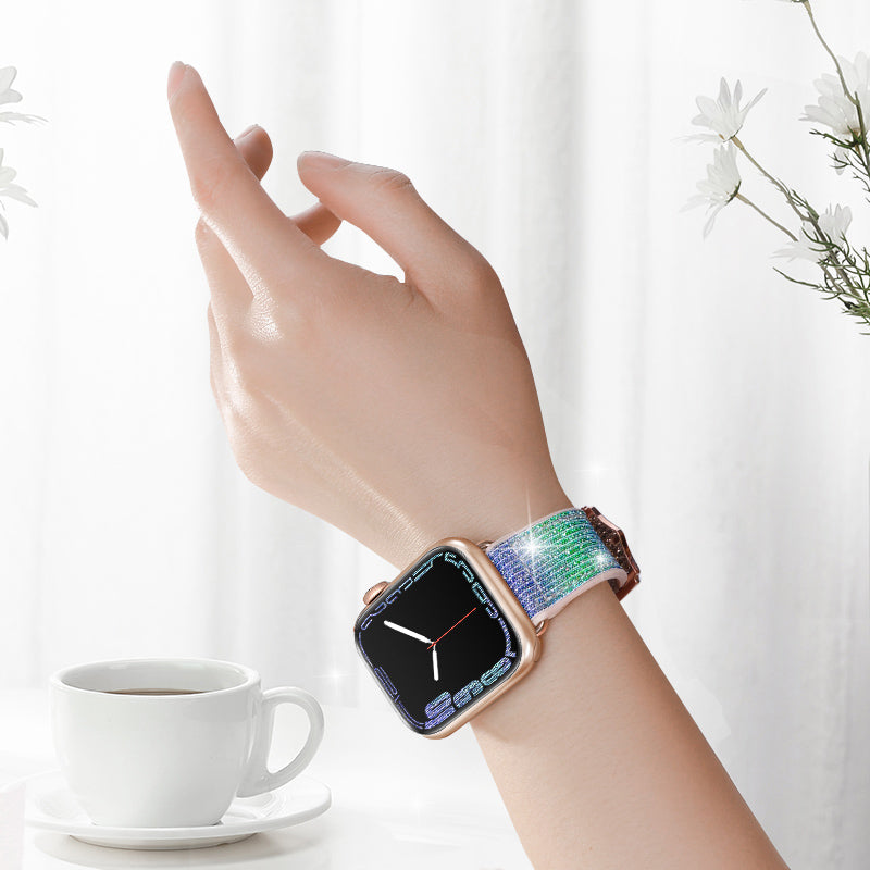 Hoco Apple Watch 38 / 40 / 41 / 42mm Double-Section Colour-Changing Silicone Strap