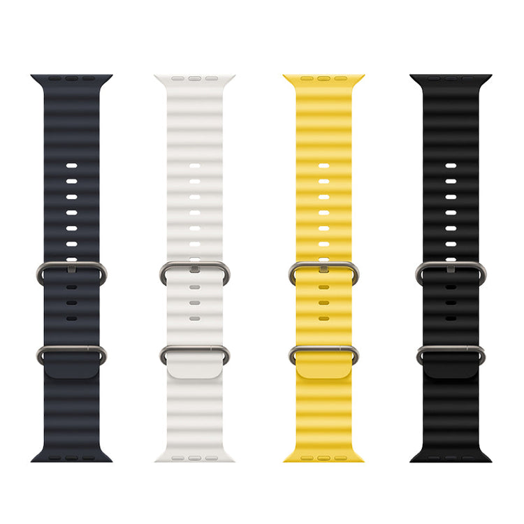 Hoco Apple Watch 44 / 45 / 46 / 49mm Marine Double Buckle Silicone Strap