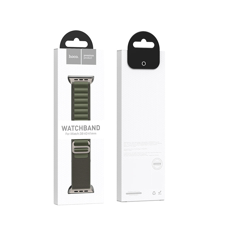 Hoco Apple Watch 38 / 40 / 41 / 42mm Alpine Loop Nylon Strap