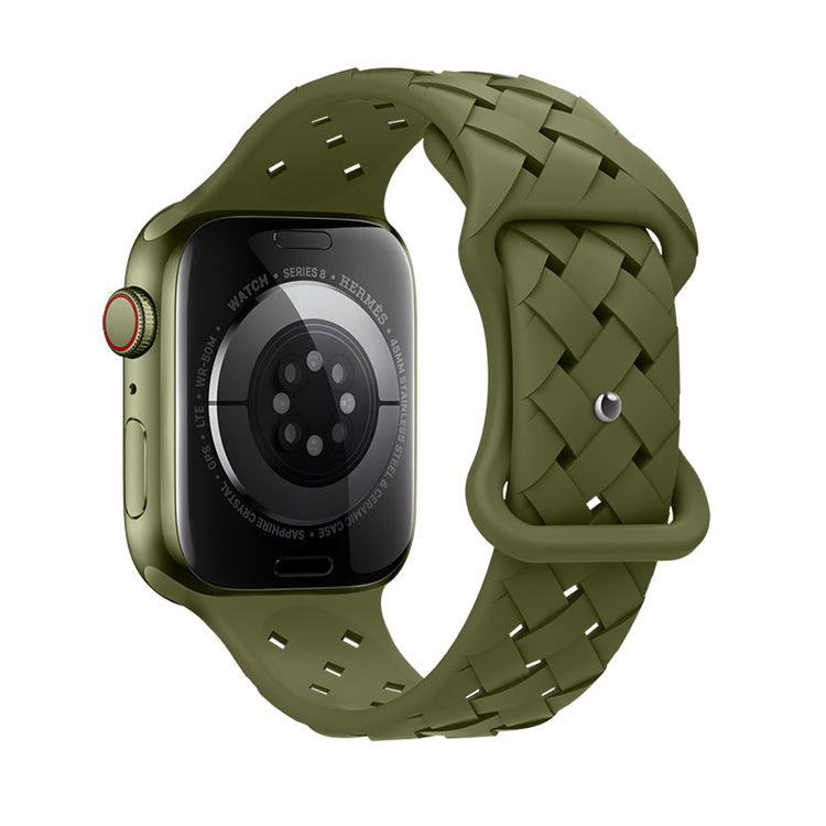 Hoco Apple Watch 44 / 45 / 46 / 49mm Bamboo Pattern Silicone Strap