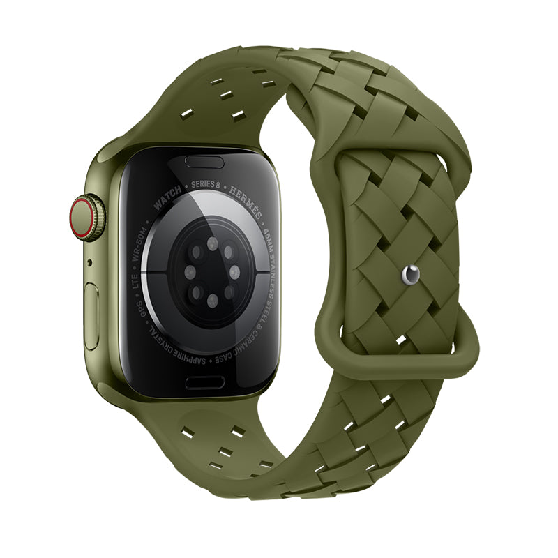 Hoco Apple Watch 44 / 45 / 46 / 49mm Bamboo Pattern Silicone Strap