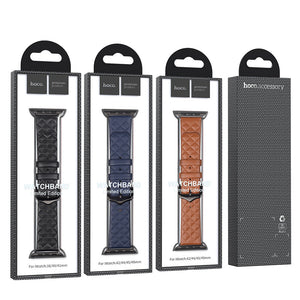 Hoco Apple Watch 38 / 40 / 41 / 42mm Leather Strap