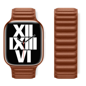 Hoco Apple Watch 38 / 40 / 41 / 42mm Leather Chain Magnetic Strap