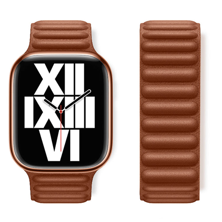 Hoco Apple Watch 38 / 40 / 41 / 42mm Leather Chain Magnetic Strap