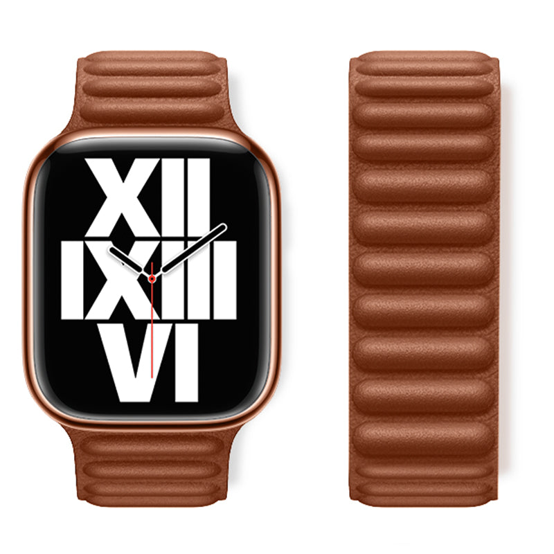 Hoco Apple Watch 38 / 40 / 41 / 42mm Leather Chain Magnetic Strap