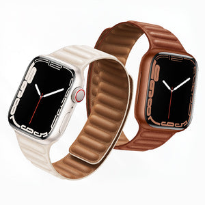 Hoco Apple Watch 38 / 40 / 41 / 42mm Leather Chain Magnetic Strap