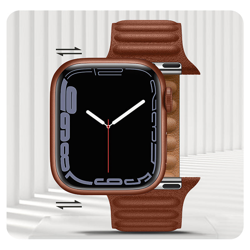 Hoco Apple Watch 38 / 40 / 41 / 42mm Leather Chain Magnetic Strap